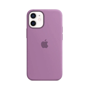 PROTECTOR SILICONE CASE IPHONE 12/12 PRO LILA/MORADO