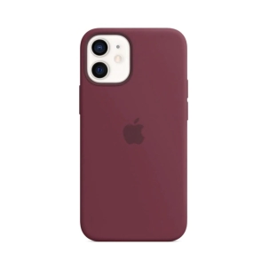 PROTECTOR SILICONE CASE IPHONE 12/12 PRO LILA/MORADO