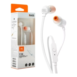 AURICULAR M.L STEREO JBL 3.5MM T110 BLANCO