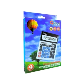 CALCULADORA 12D 1200V GLOBAL CALCU-12D-1200V