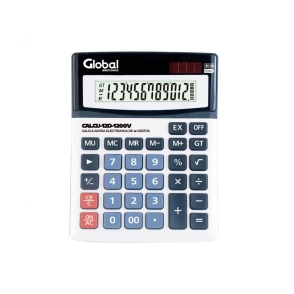 CALCULADORA 12D 1200V GLOBAL CALCU-12D-1200V