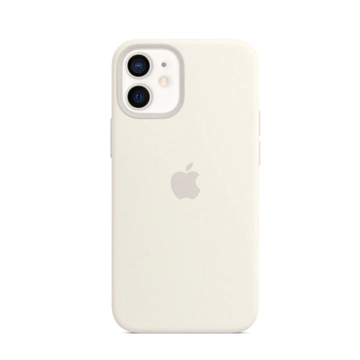 PROTECTOR SILICONE CASE IPHONE 12/12 PRO BLANCO