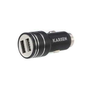 CARGADOR 12V KARSEN ESTRUENDO 3.1A TYPE-C NEGRO