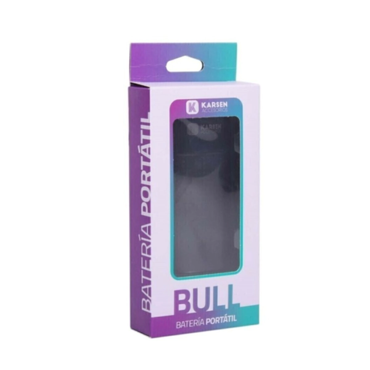 POWER BANK KARSEN BULL 6000 MAH MICRO USB NEGRO