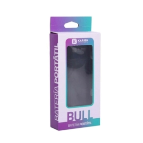 POWER BANK KARSEN BULL 6000 MAH MICRO USB NEGRO