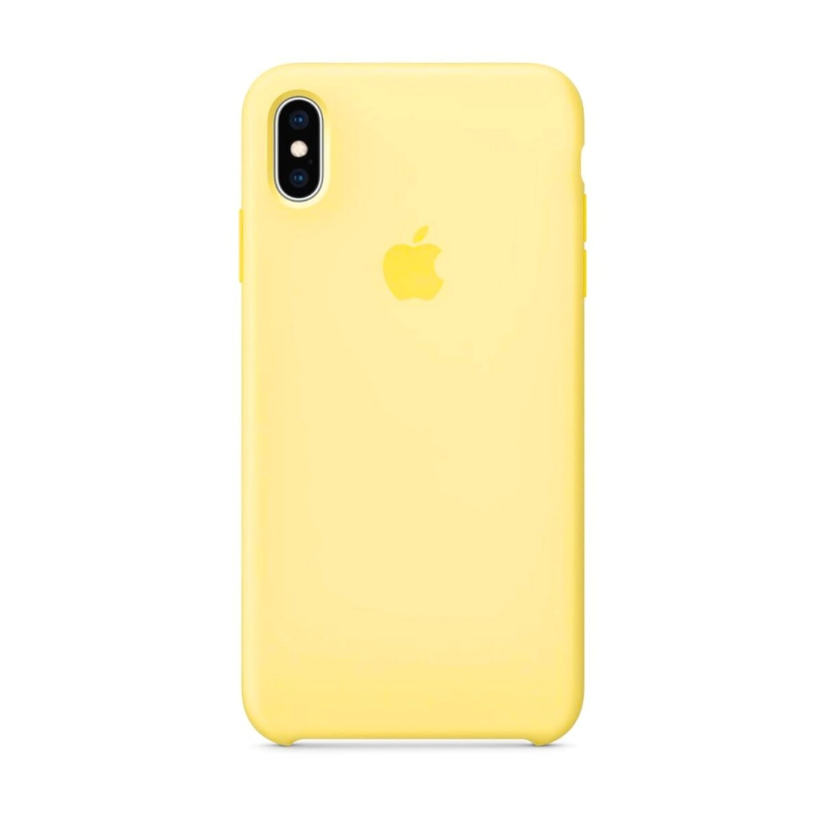PROTECTOR SILICONE CASE IPHONE XS MAX AMARILLO