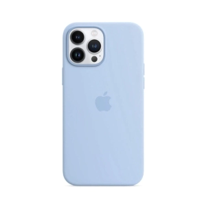 PROTECTOR SILICONE CASE IPHONE 13 PRO MAX AZUL/CELESTE