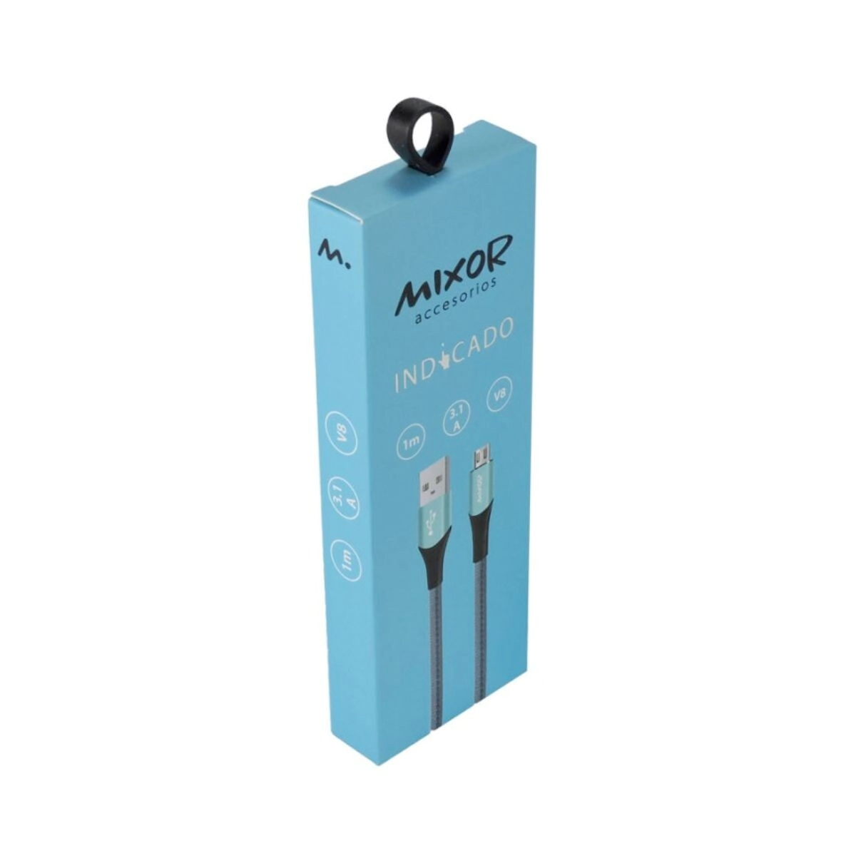 CABLE MIXOR INDICADO 1MTS TYPE-C 3.1 AMP AZUL