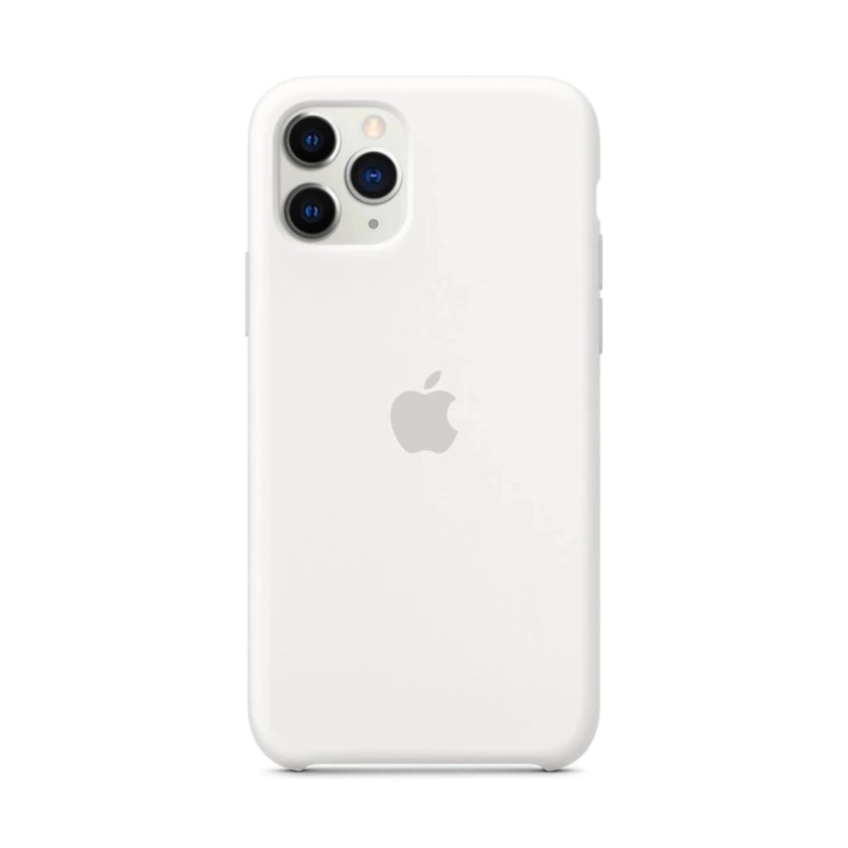PROTECTOR SILICONE CASE IPHONE 11 PRO BLANCO/GRIS