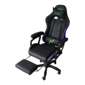 SILLA GAMER MAGMA RGB MASAJEADORA + SOP PIERNAS