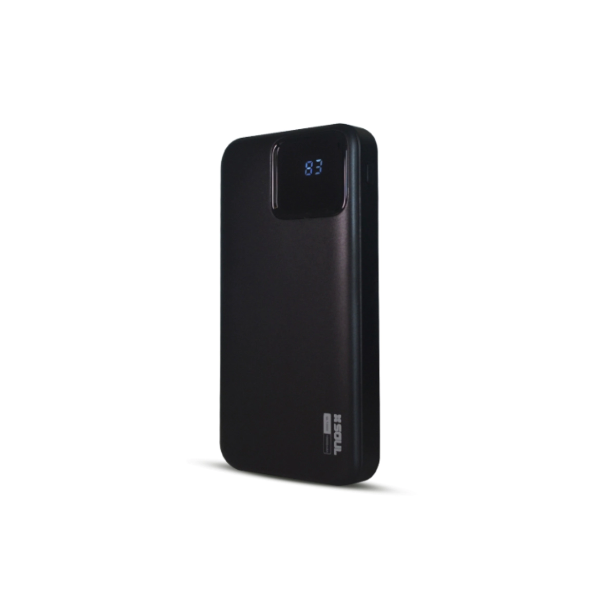 POWER BANK SOUL 6.000mAh LIGHT+TYPE-C c/DISPLAY NEGRO
