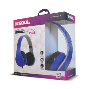 AURICULAR VINCHA C/CABLE L600 SONIC SHOCK SOUL