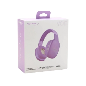 AURICULAR NETMAK INALAMBRICO VINCHA VOLT