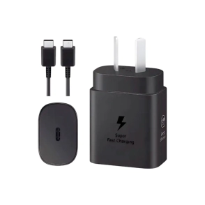 CARGADOR VIAJERO SAMSUNG TYPE-C 25W NEGRO ORIGINAL