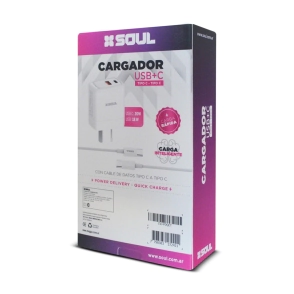 CARGADOR SOUL PD QC 20W