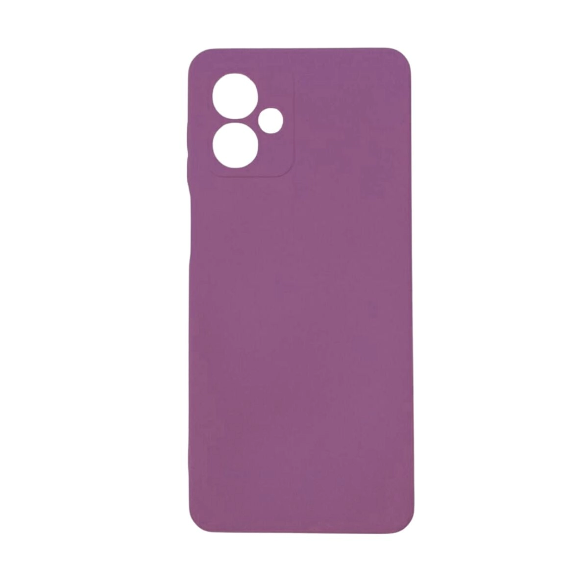 PROTECTOR SILICONE CASE MOTO G84 LILA/MORADO