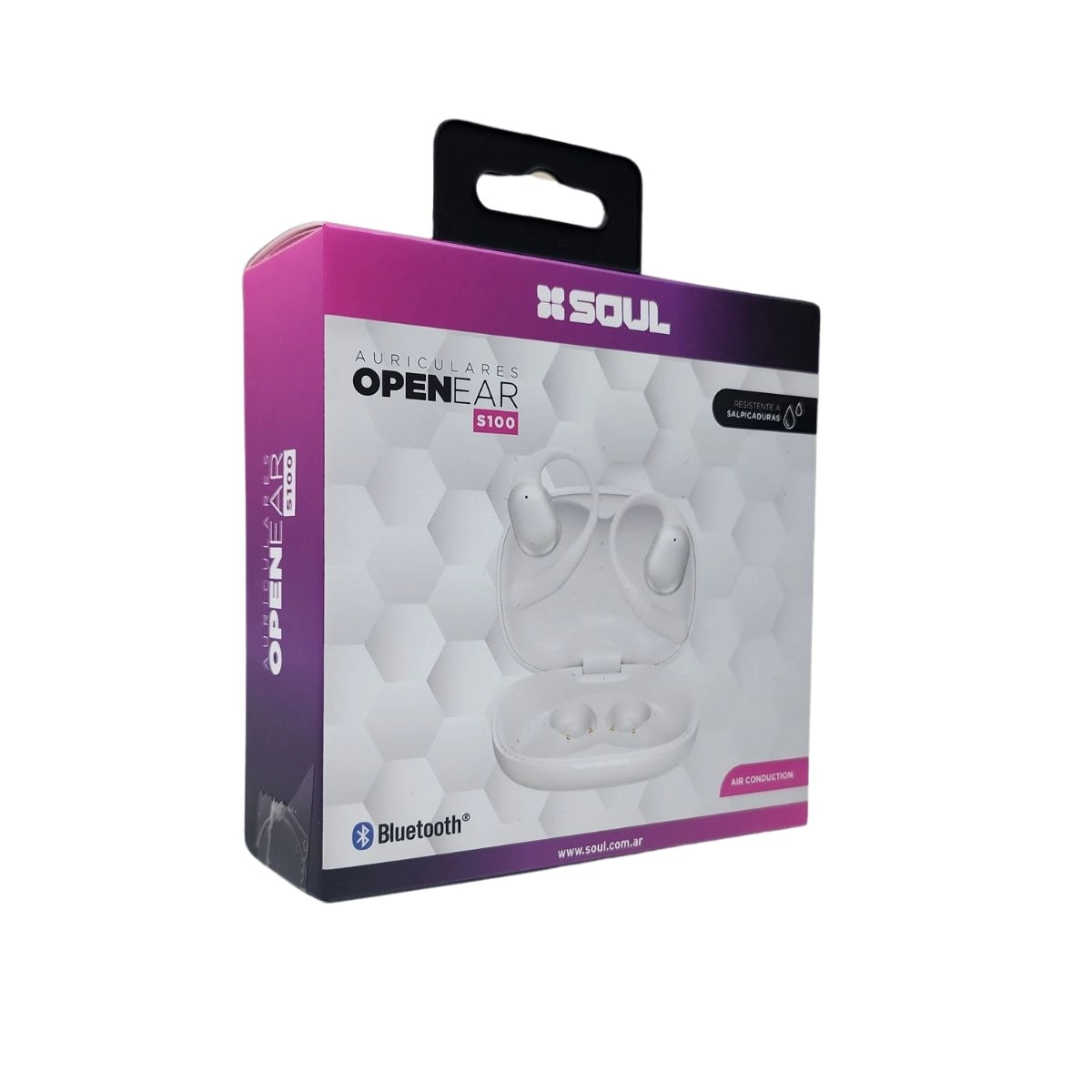 AURICULAR INALAMBRICO SOUL OPENEAR S100 BLANCO