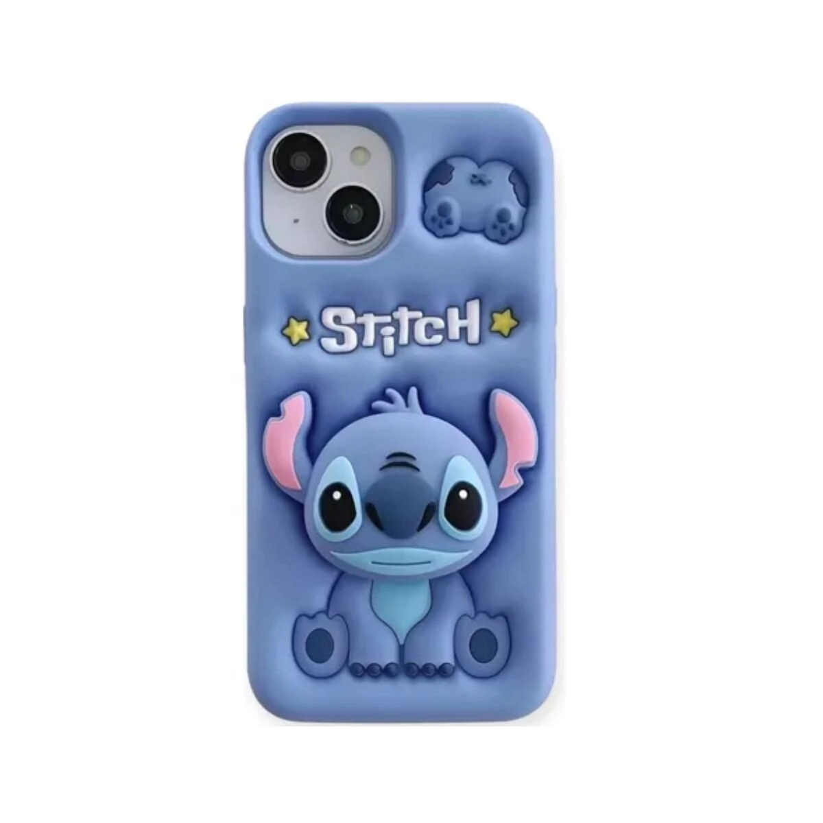 PROTECTOR SILICONA C/POP STICH IPHONE 16 PLUS