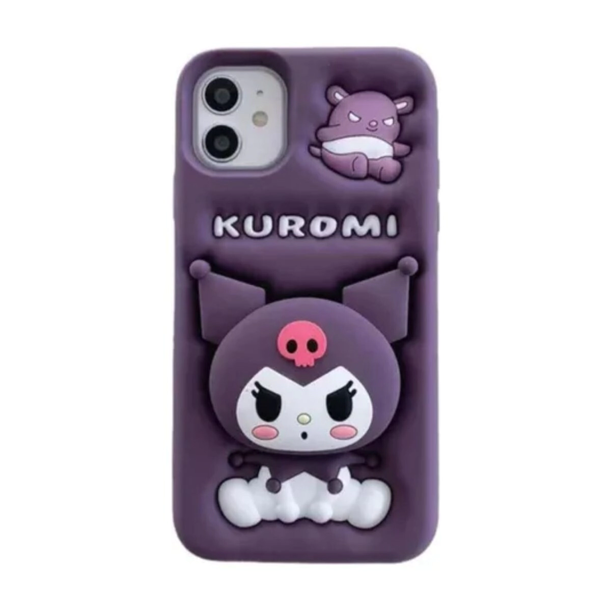 PROTECTOR SILICONA C/POP KUROMI IPHONE 14