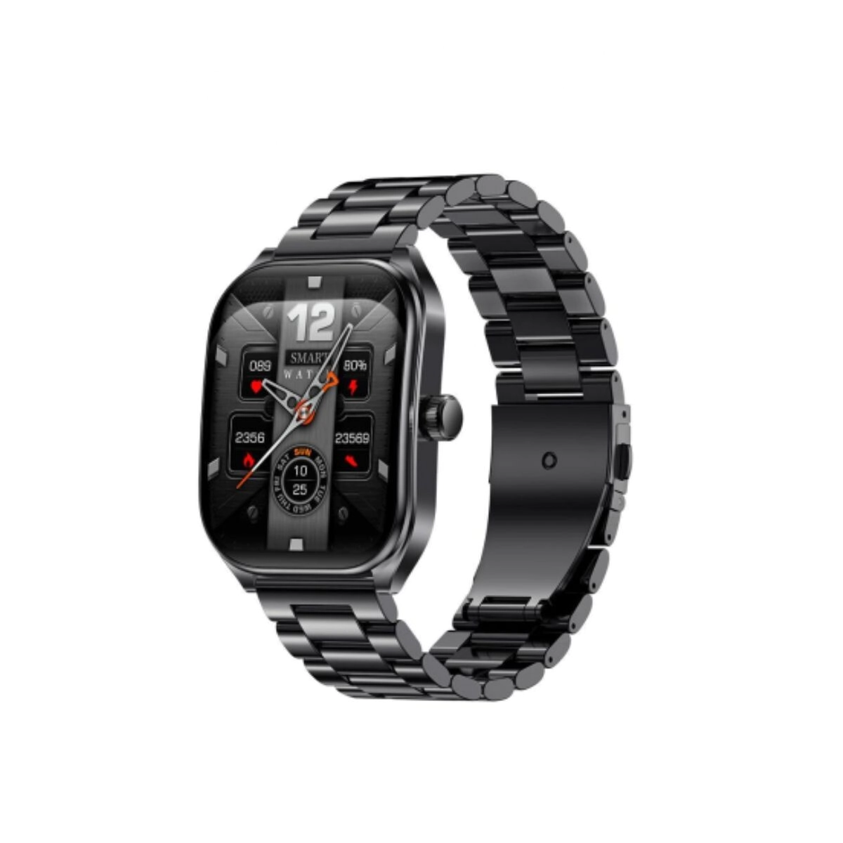 SMARTWATCH NETMAK DYNAMIC CURVO METAL BT5 NM-DYNAMIC NEGRO