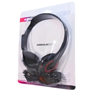 AURICULAR VINCHA SOUL C/CABLE /MIC H50 NEGRO