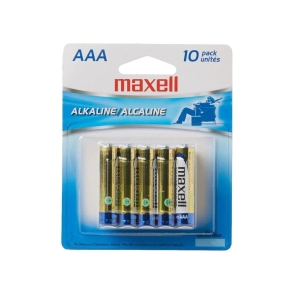 PILA ALKALINA MAXELL AAA LR03 10PK