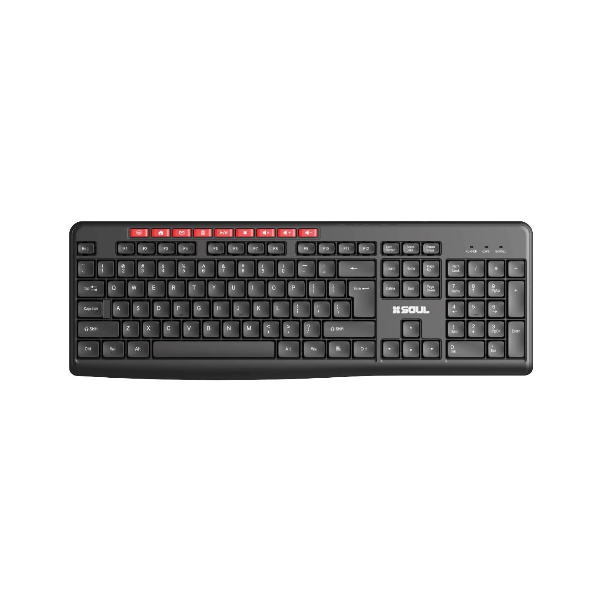 TECLADO INALAMBRICO SOUL OW100NE