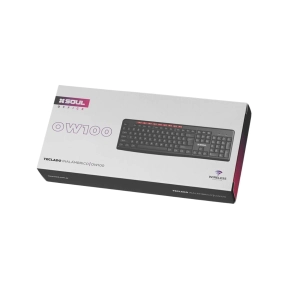 TECLADO INALAMBRICO SOUL OW100NE