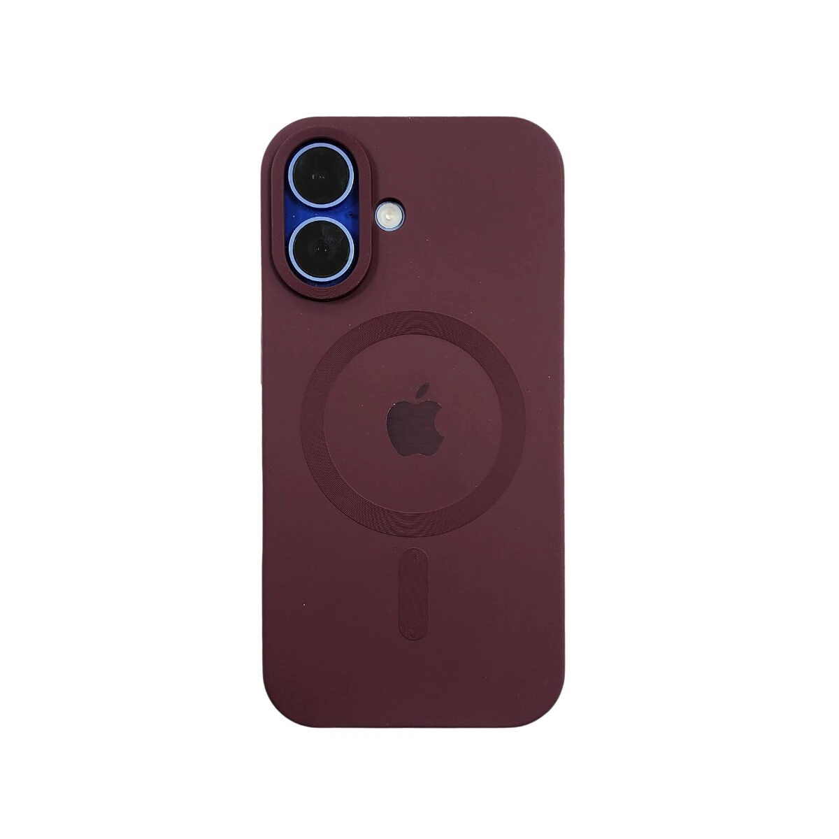 SILICONE CASE MAGSAFE IPHONE 14 PRO MAX MORADO/ROJO/ROSA