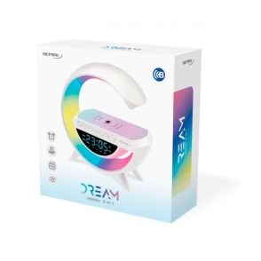 VELADOR PARLANTE NETMAK 6EN1 DREAM