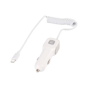 CARGADOR KARSEN 12V APOLO 2.1A TYPE-C BLANCO