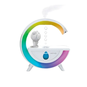 VELADOR NETMAK PARLANTE Y HUMIFICADOR LED NM-GRAVITY