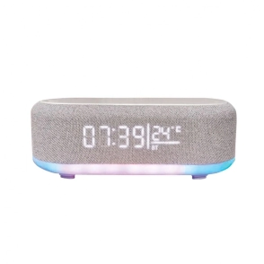 RELOJ NETMAK DESPERTADOR C/ PARLANTE + CARGA RD12
