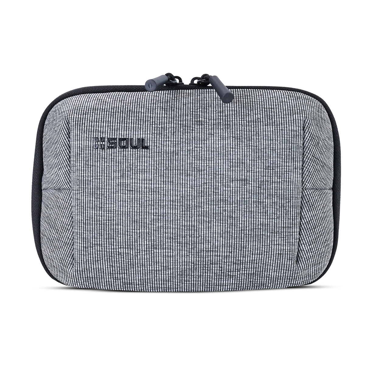 ESTUCHE ORGANIZADOR BAG SOUL 14X21X3CM GRIS