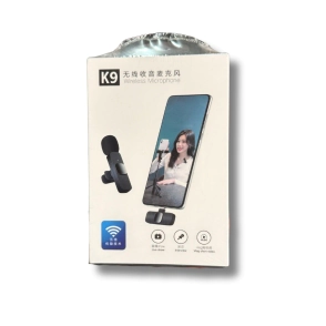 MICROFONO CORBATERO K9 TYPE-C 1MIC + ADAPT LIGHT