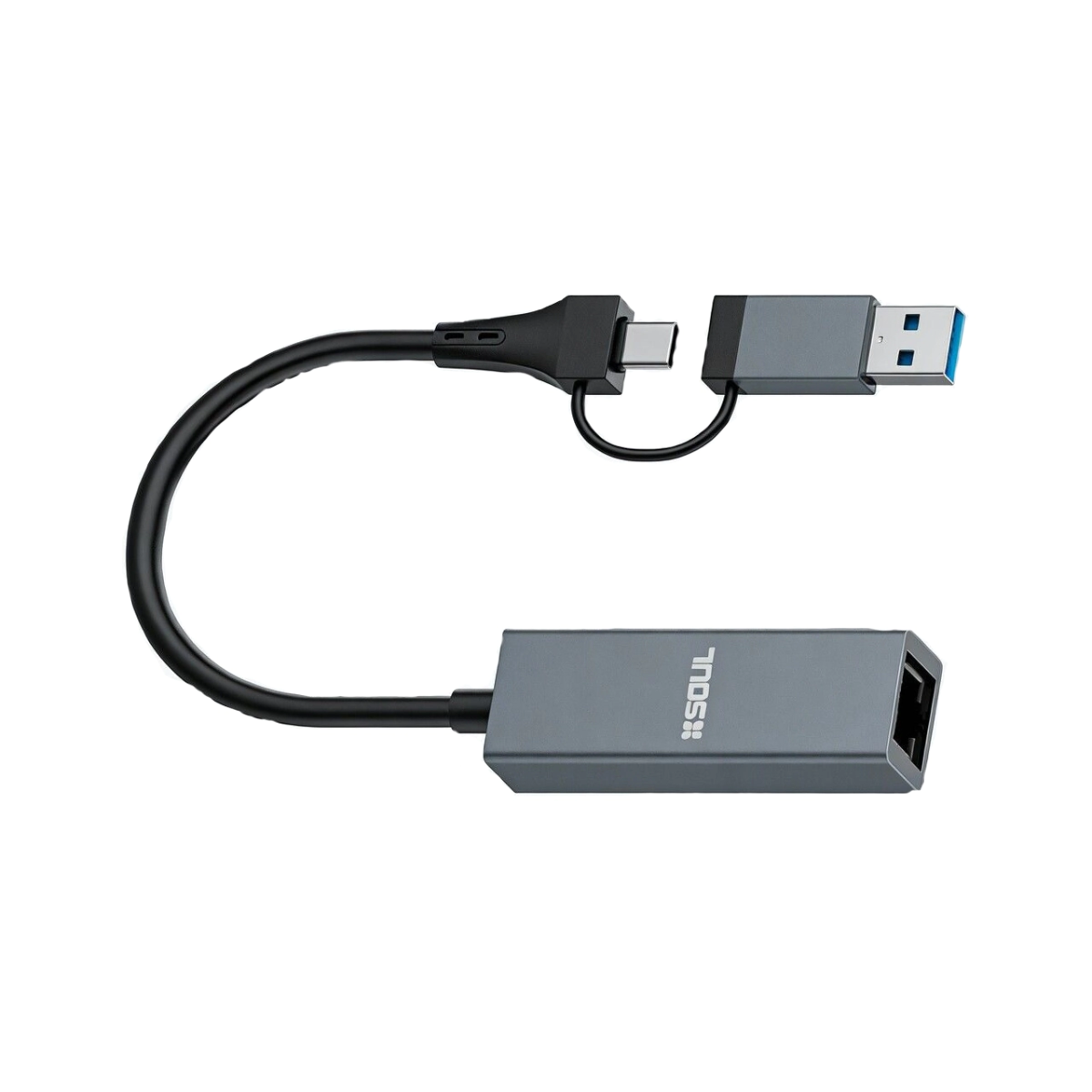 ADAPTADOR SOUL ETHERNET USB 100MBPS adap's01