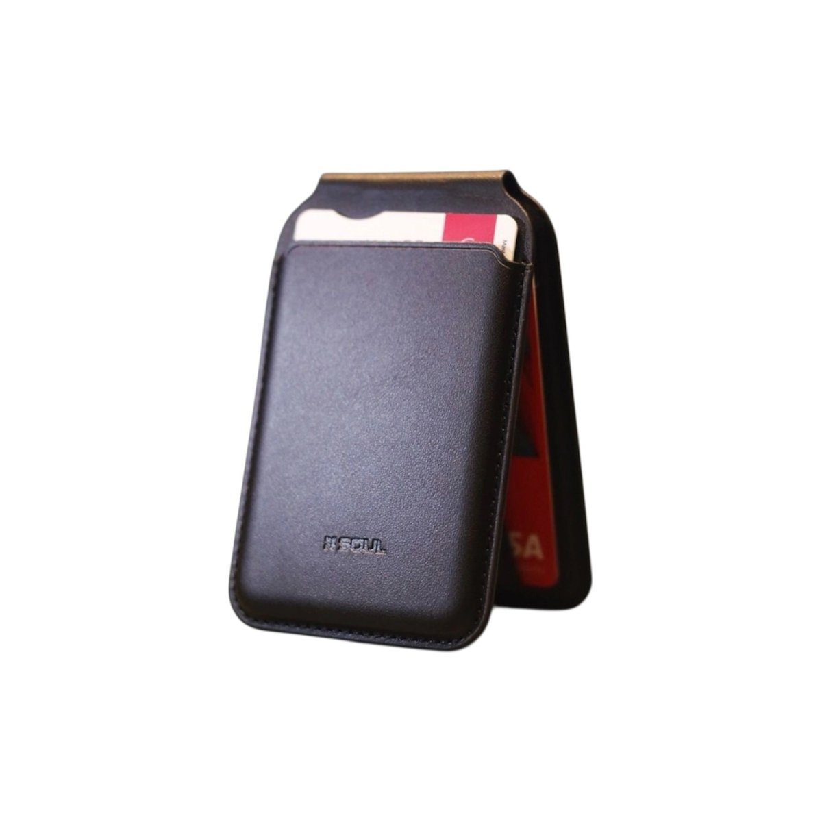 WALLET MAGNETICO SOUL C/SOPORTE NEGRO wal'mag02ne