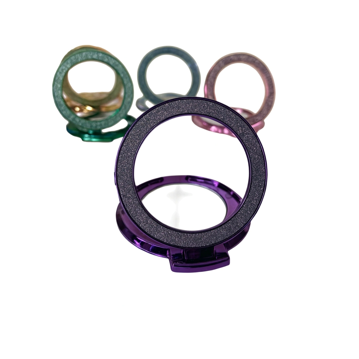 SOPORTE ANILLO RING C/BRILLO NEGRO