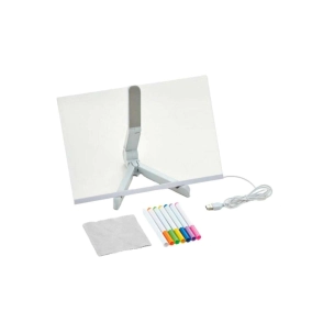 PIZARRA ACRILICO NETMAK LUMI 4000K C/MARCADORES NM-PM104