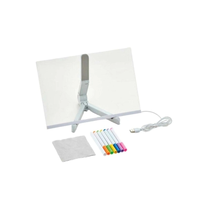 PIZARRA ACRILICO NETMAK LUMI 4000K C/MARCADORES NM-PM104