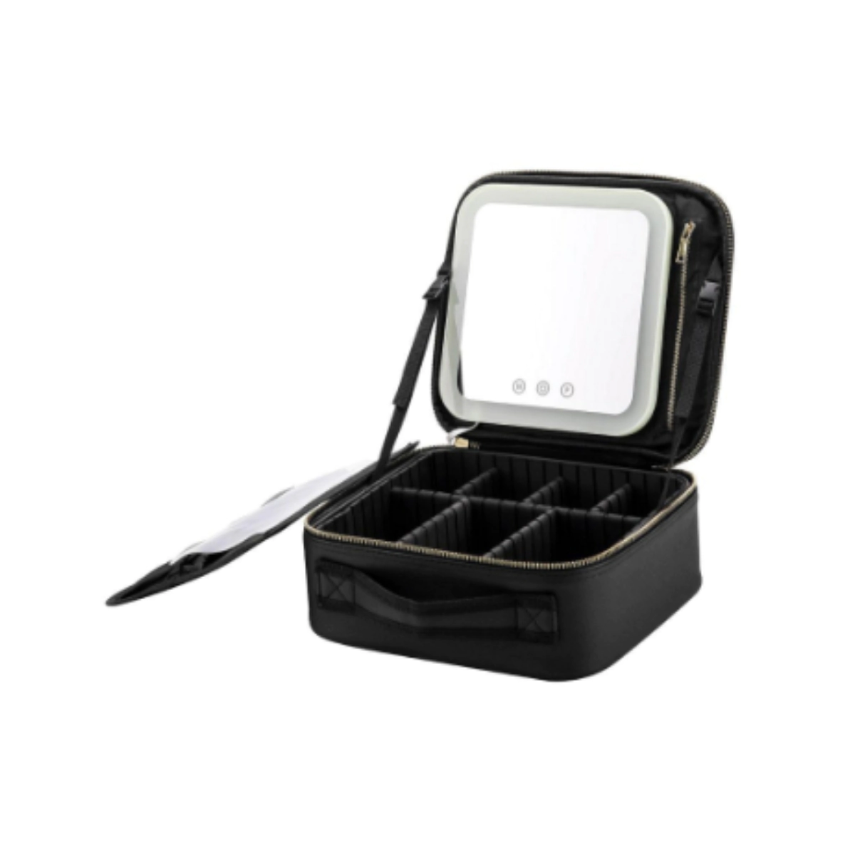 PORTA MAQUILLAJE NETMAK NM-MAKEUP C/ESPEJO + LUZ NM-MAKEUP