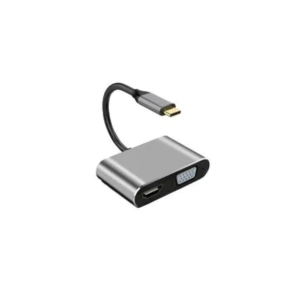 HUB ADAPTADOR NETMAK TIPE-C 4EN1 (HDMI+USB+TYPE-C) NM-4EN1