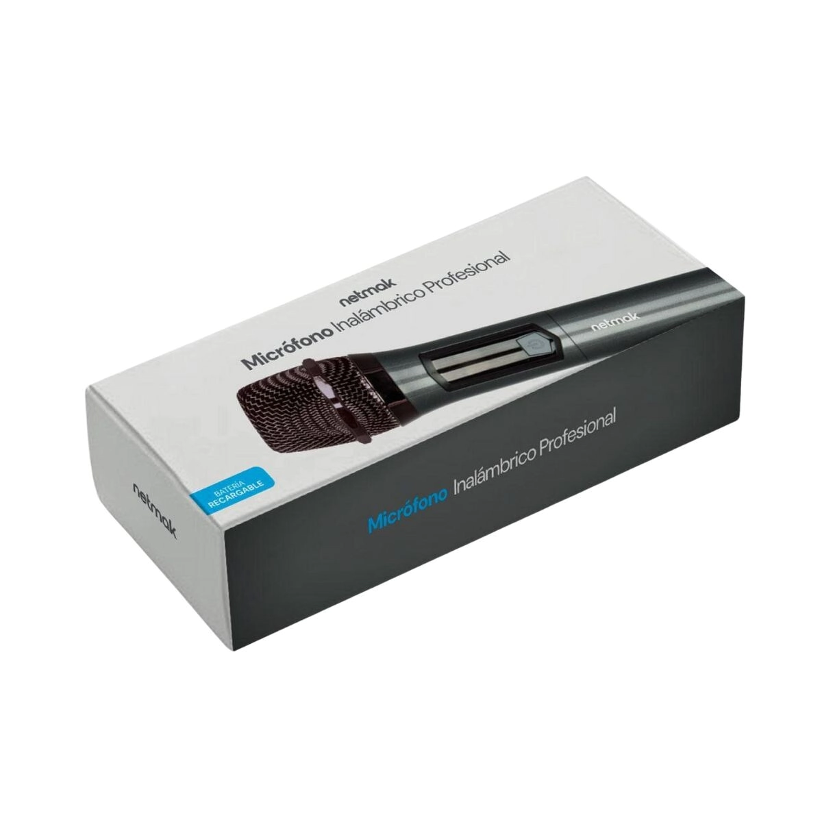 MICROFONO INALAMBRICO NETMAK RECARGABLE NM-MC23