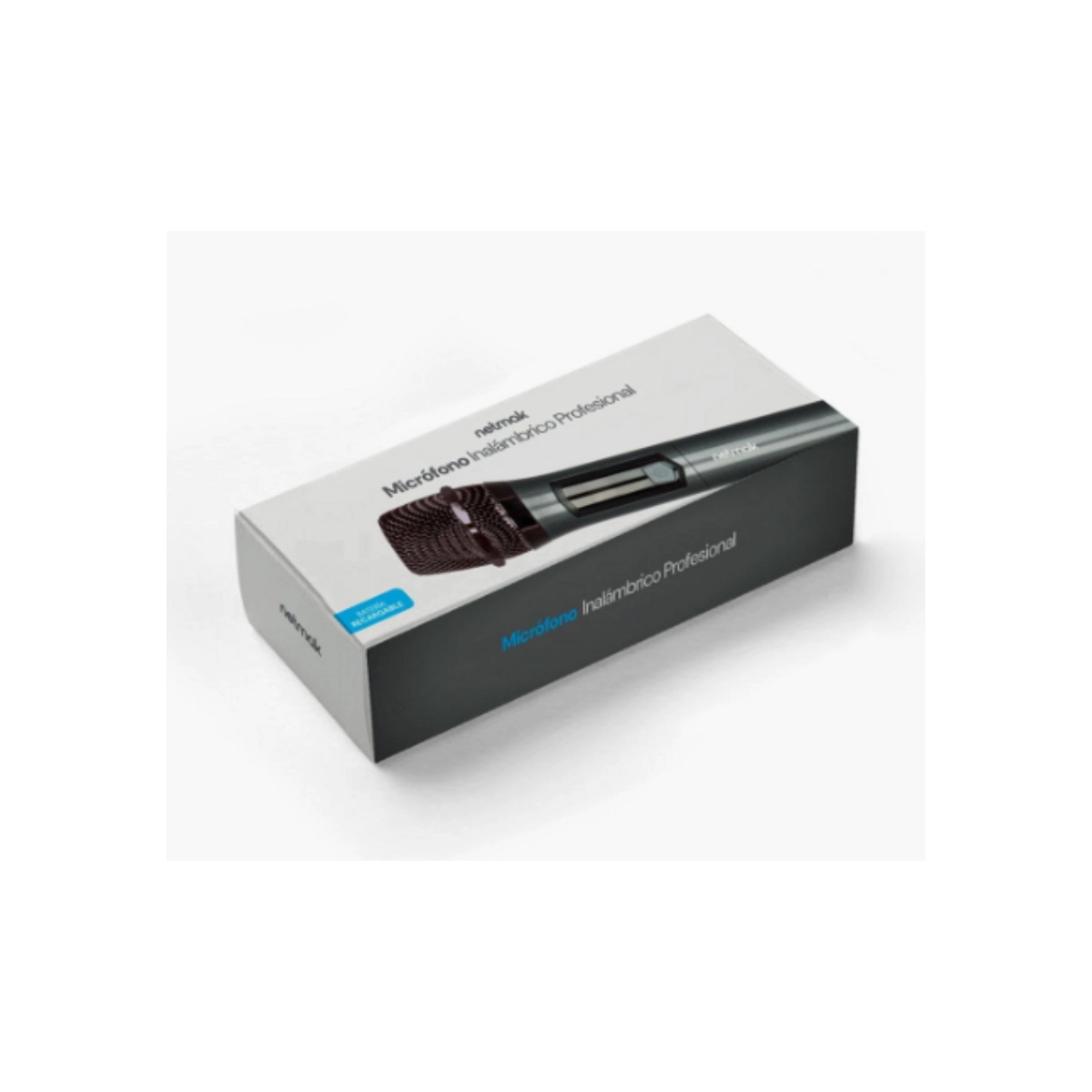 MICROFONO INALAMBRICO NETMAK RECARGABLE NM-MC23