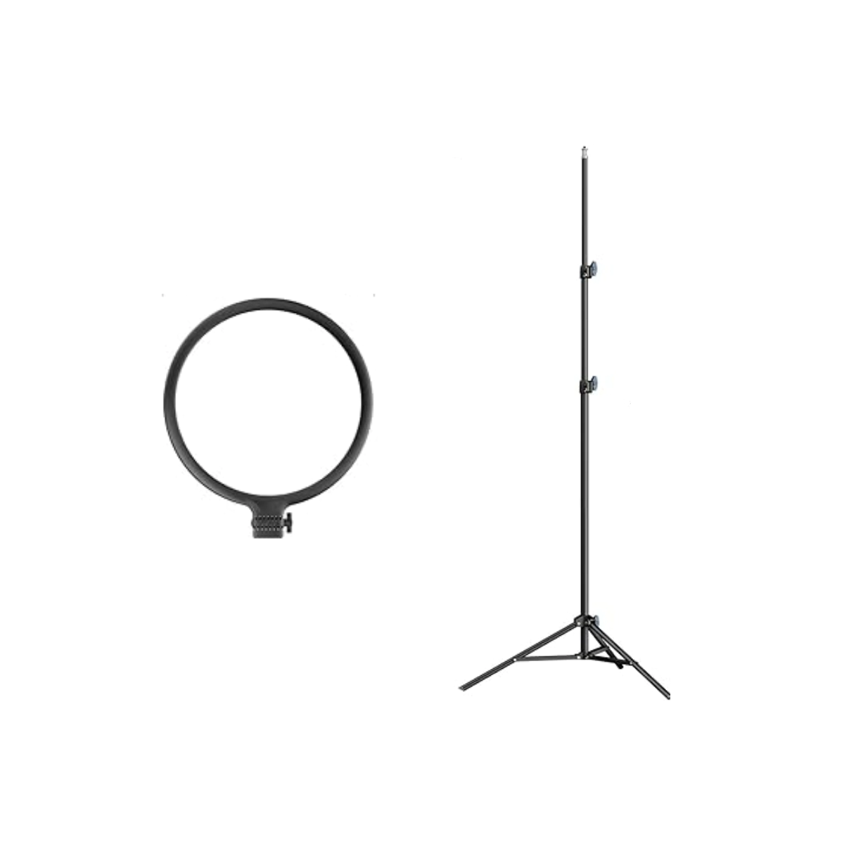 SELFIE RING TRIPODE 2MTS CON LUZ CIRCULO 16CM