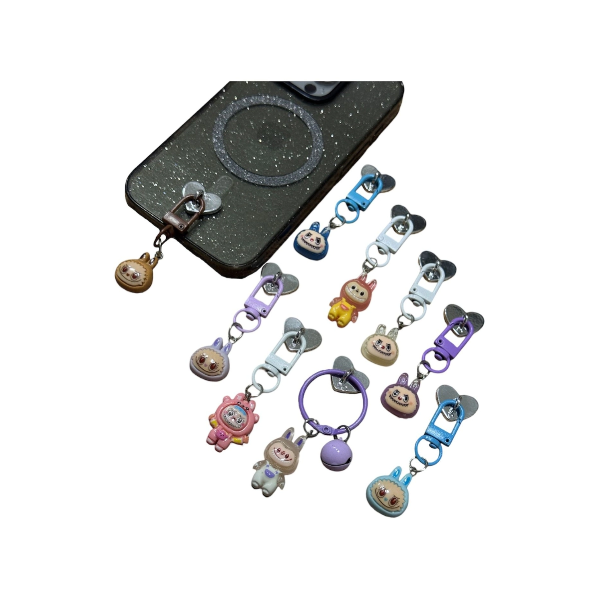 PINK DISE�OS VARIOS COLGANTE x15