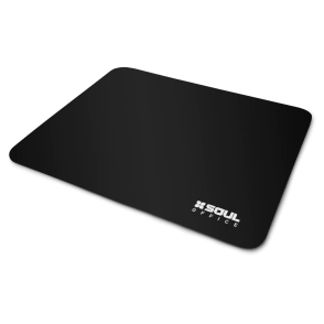 MOUSEPAD SOUL OFFICE SMALL 25X20 NEGRO OP50
