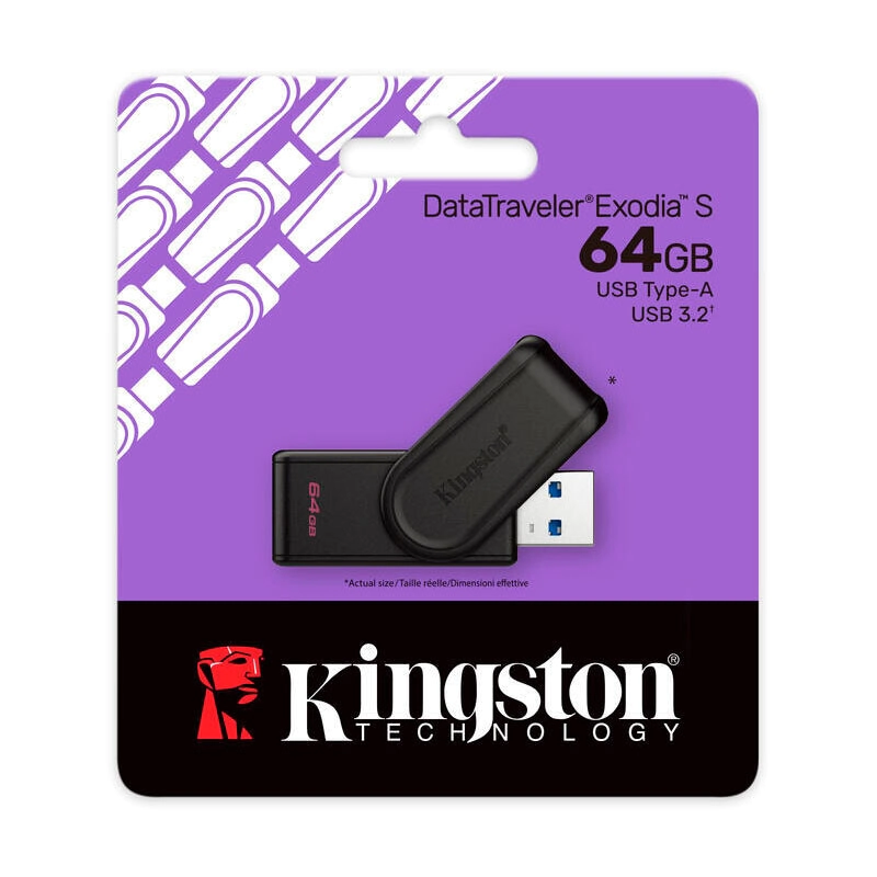 PENDRIVE KINGSTON DT EXODIA S USB 3.2 64GB