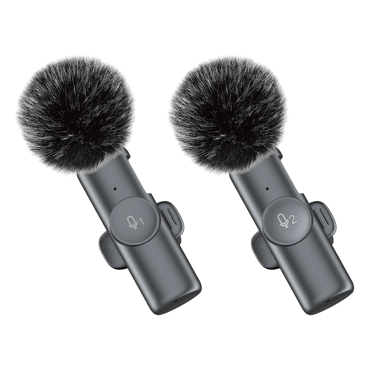 MICROFONO SOUL CORBATERO FURRY INALAMBRICO X2 TYPE-C MIC'FCT2