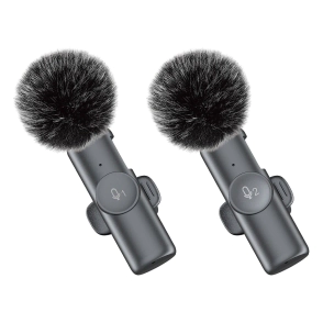 MICROFONO SOUL CORBATERO FURRY INALAMBRICO X2 TYPE-C MIC'FCT2